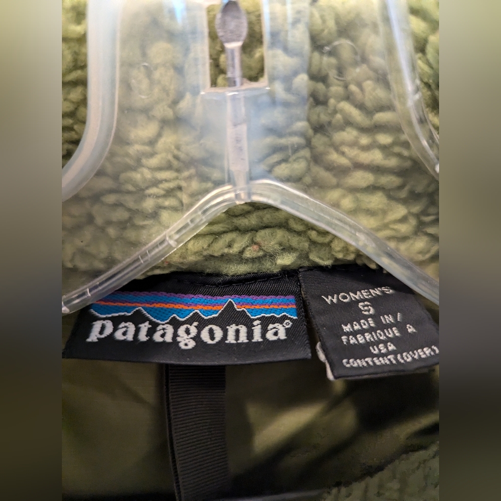 Patagonia Vintage Women’s S Bernese Mountain Fleece Quilted Jacket Style 27440 - Picture 2 of 6